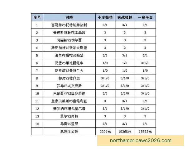 最新世界杯竞猜平台推荐与投注策略全面解析