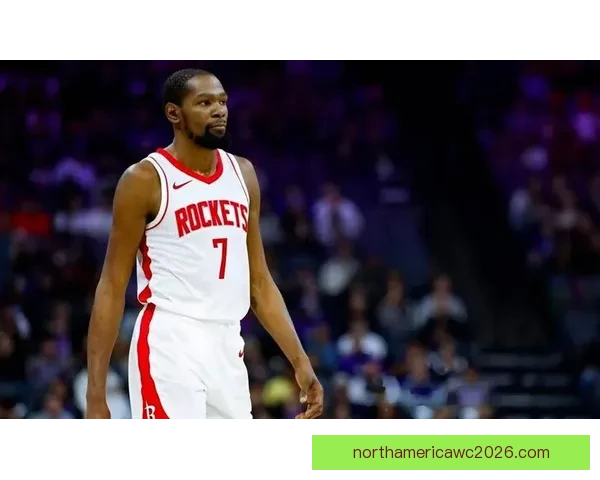 杜兰特豪取27分领火箭大胜尼克斯队友狂喜庆祝气氛沸腾